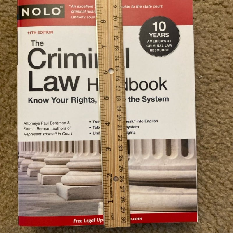 Criminal Law Handbook: Know Your Rights, Survive the System