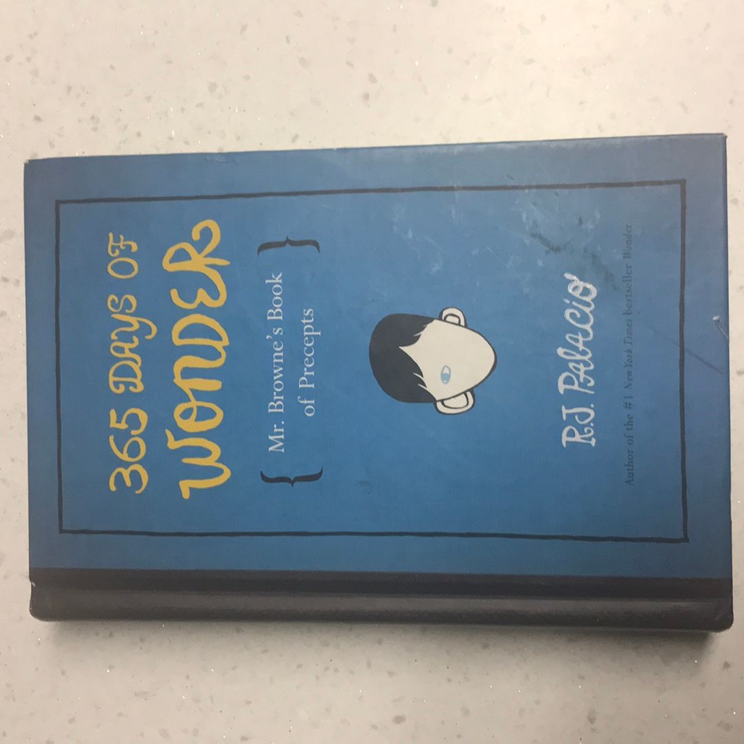 365 Days of Wonder: Mr. Browne's Precepts