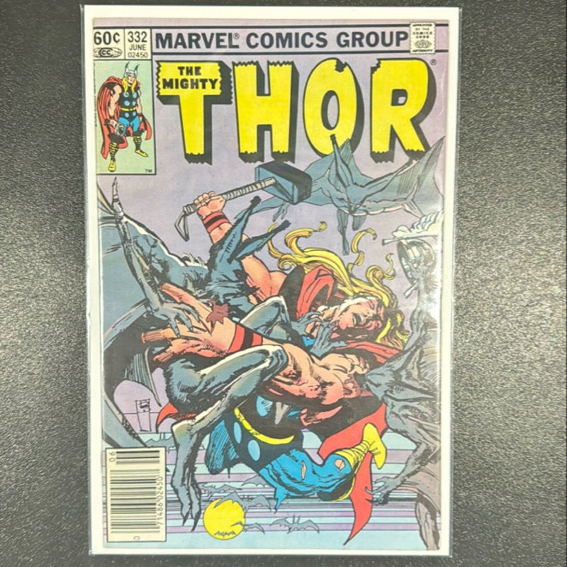 The Mighty Thor # 332 June 1983 Marvel Comics  