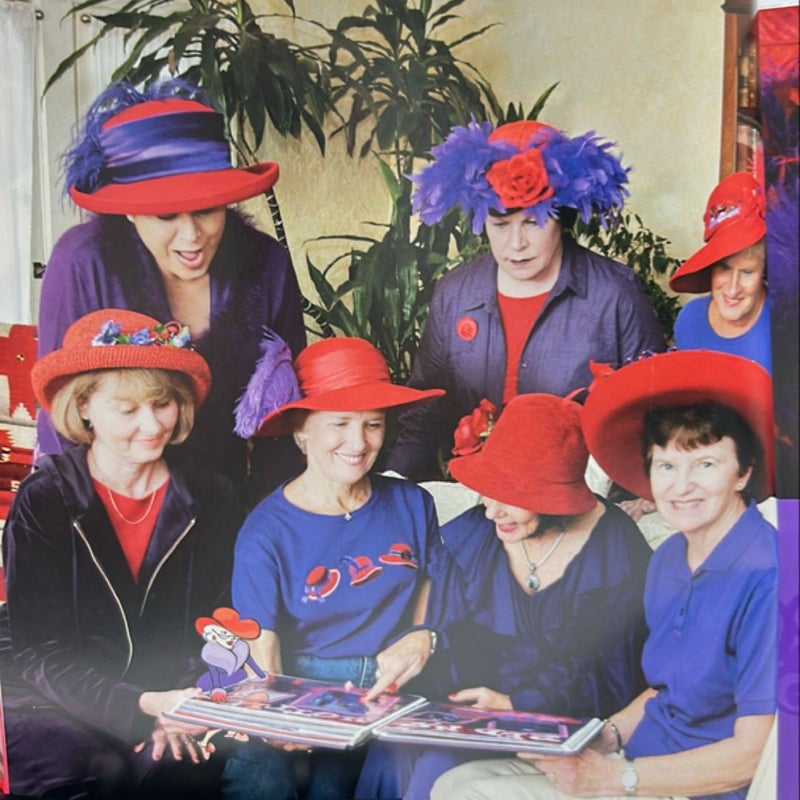 Designer Scrapbooks the Red Hat Society Way