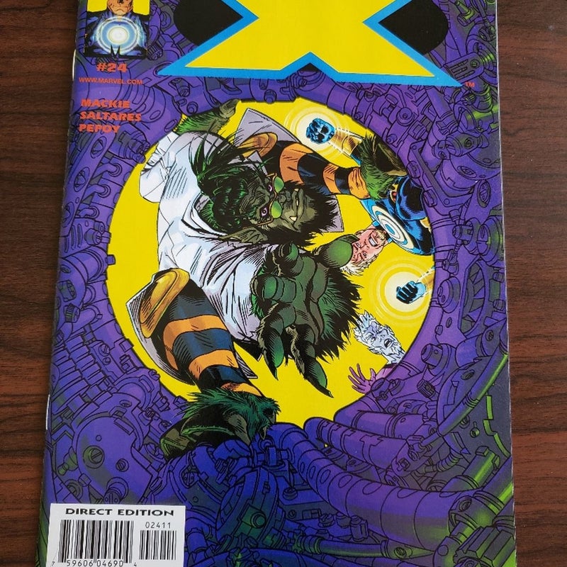 Mutant X #10, 13, 24