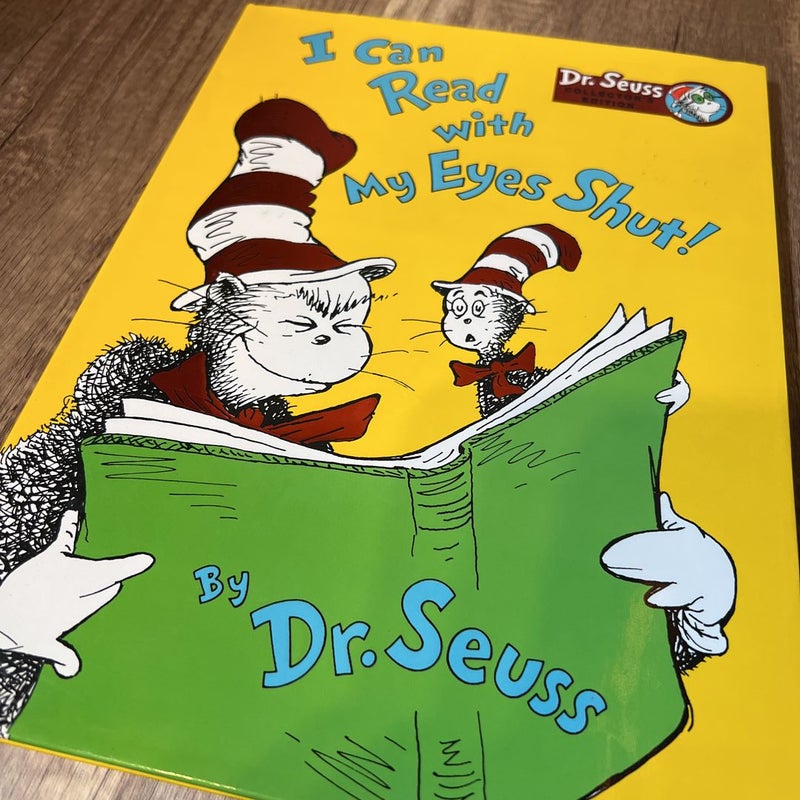 I Can Read with My Eyes Shut by Dr. Seuss, Hardcover | Pangobooks