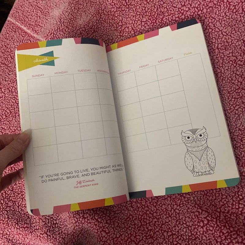 Owlcrate Book Log/Planner