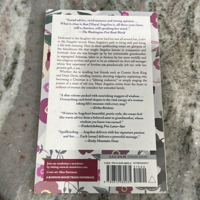 Letter to My Daughter