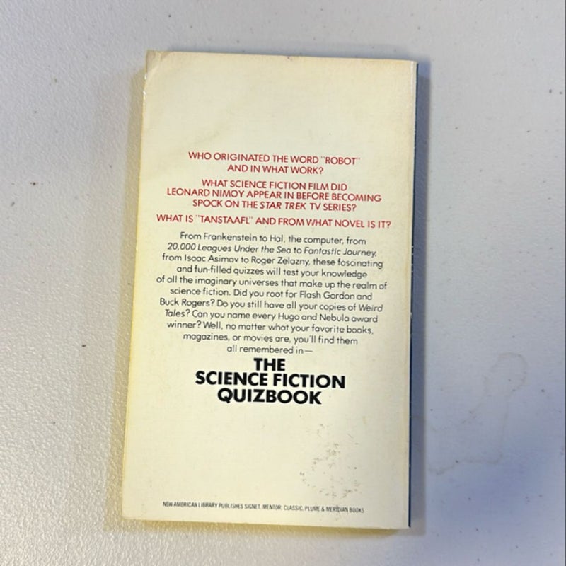 The Science Fiction Quiz Book