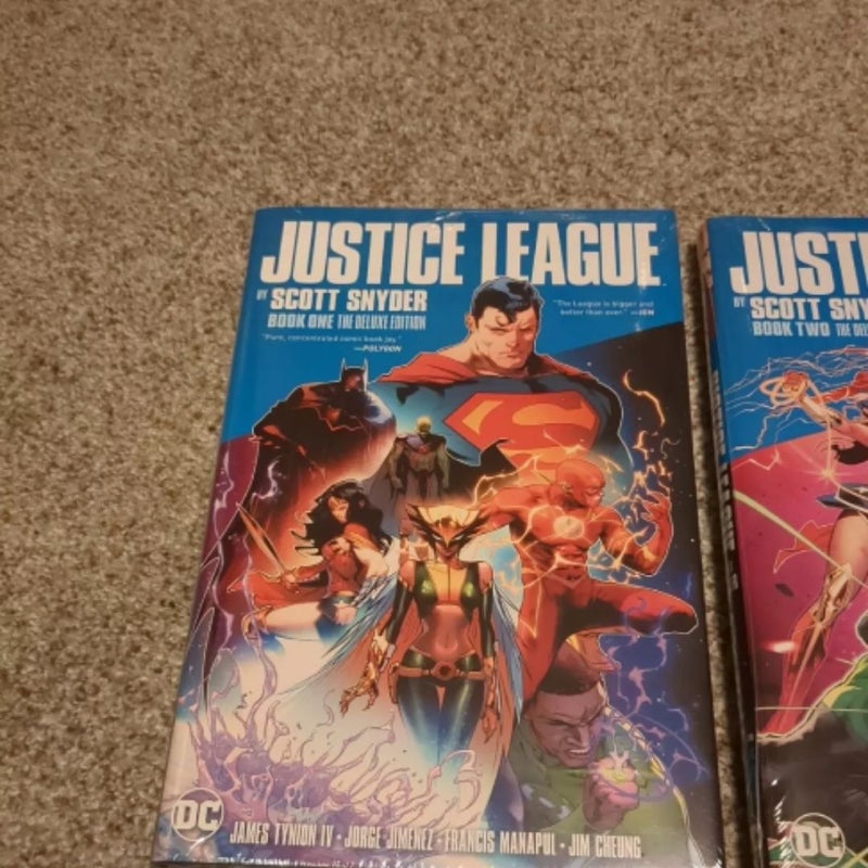 Justice League by Scott Snyder Book One Deluxe Edition