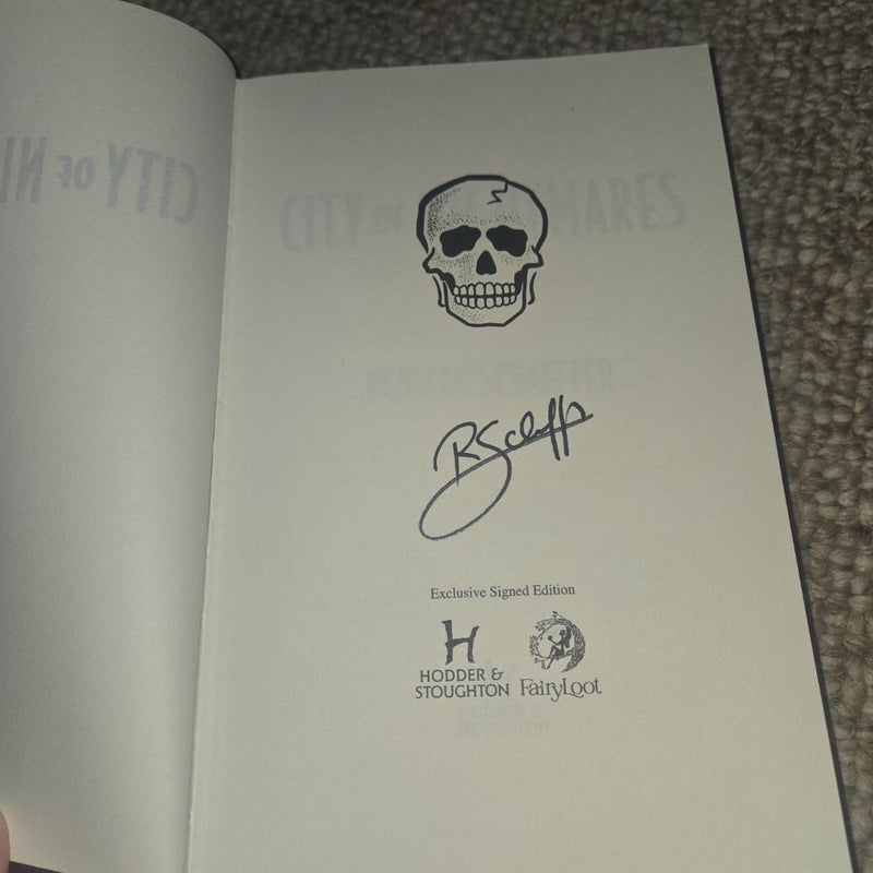 City of Nightmares(signed)