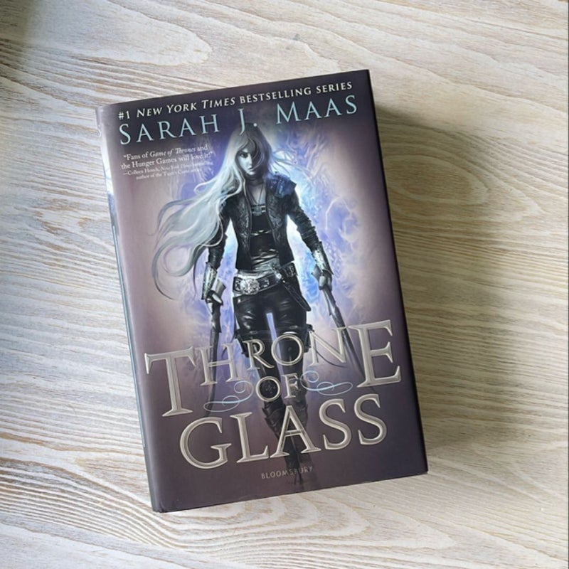 Throne of Glass HARDCOVER OOP First Edition 