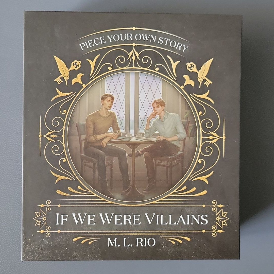 NEW ILLUMICRATE IF WE WERE VILLAINS ML RIO JIGSAW PUZZLE BOOK