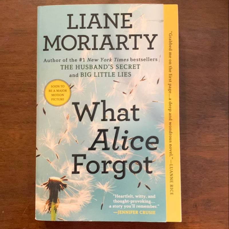 What Alice Forgot