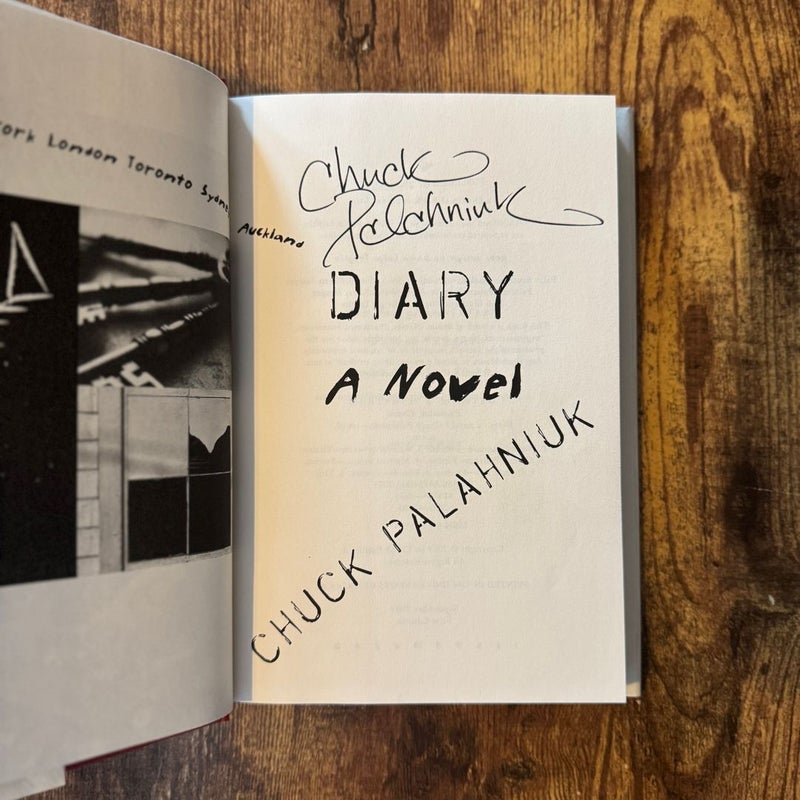 Diary - Signed First Edition, First Printing