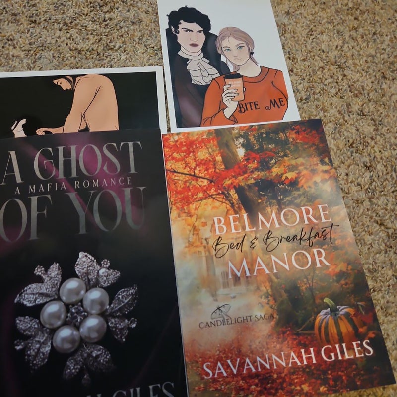 Contemporary dark romance signed bundle art print Giles Arc Jones Mafia