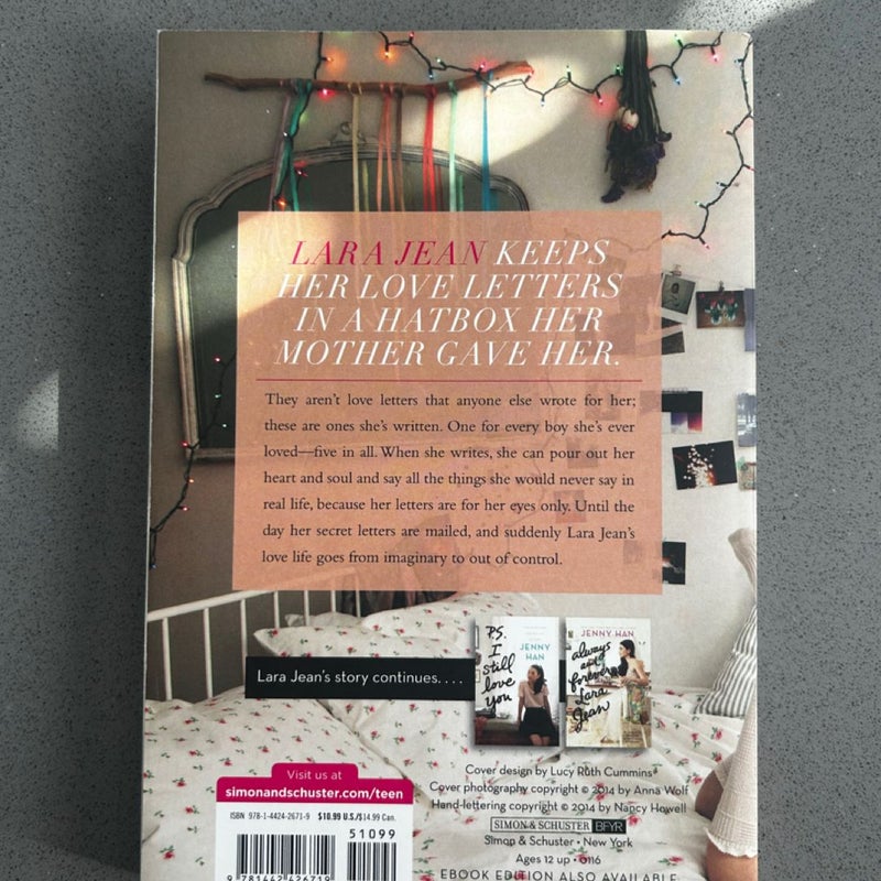 To All the Boys I've Loved Before