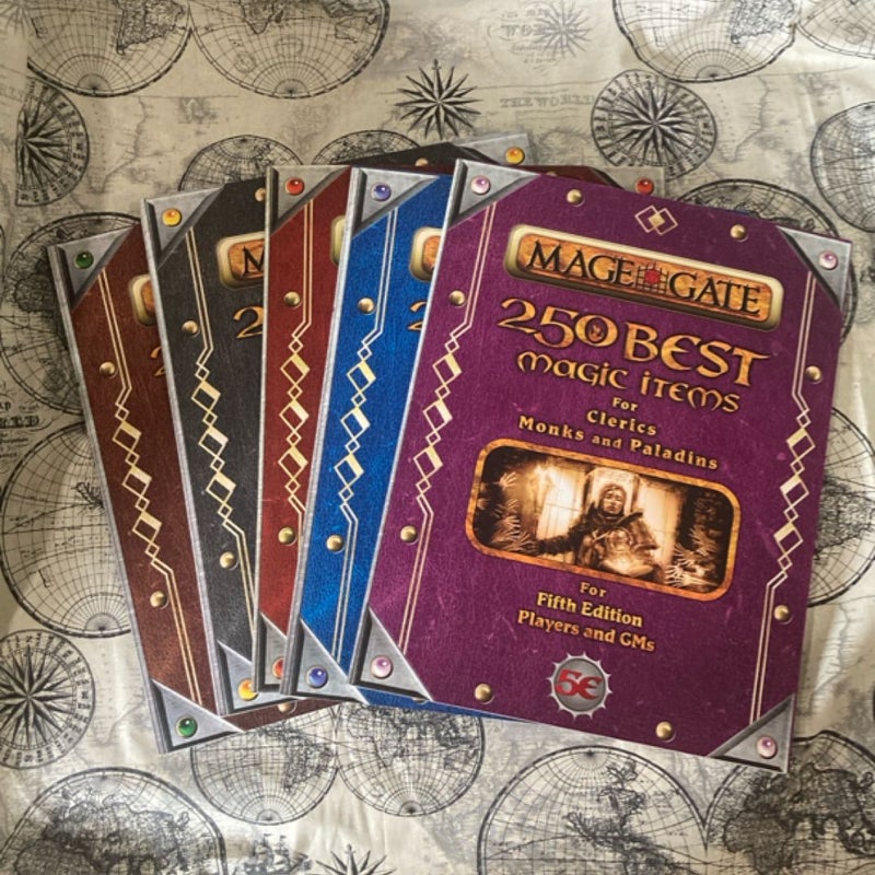Mage Gate, 250 Best Magic Items for Set