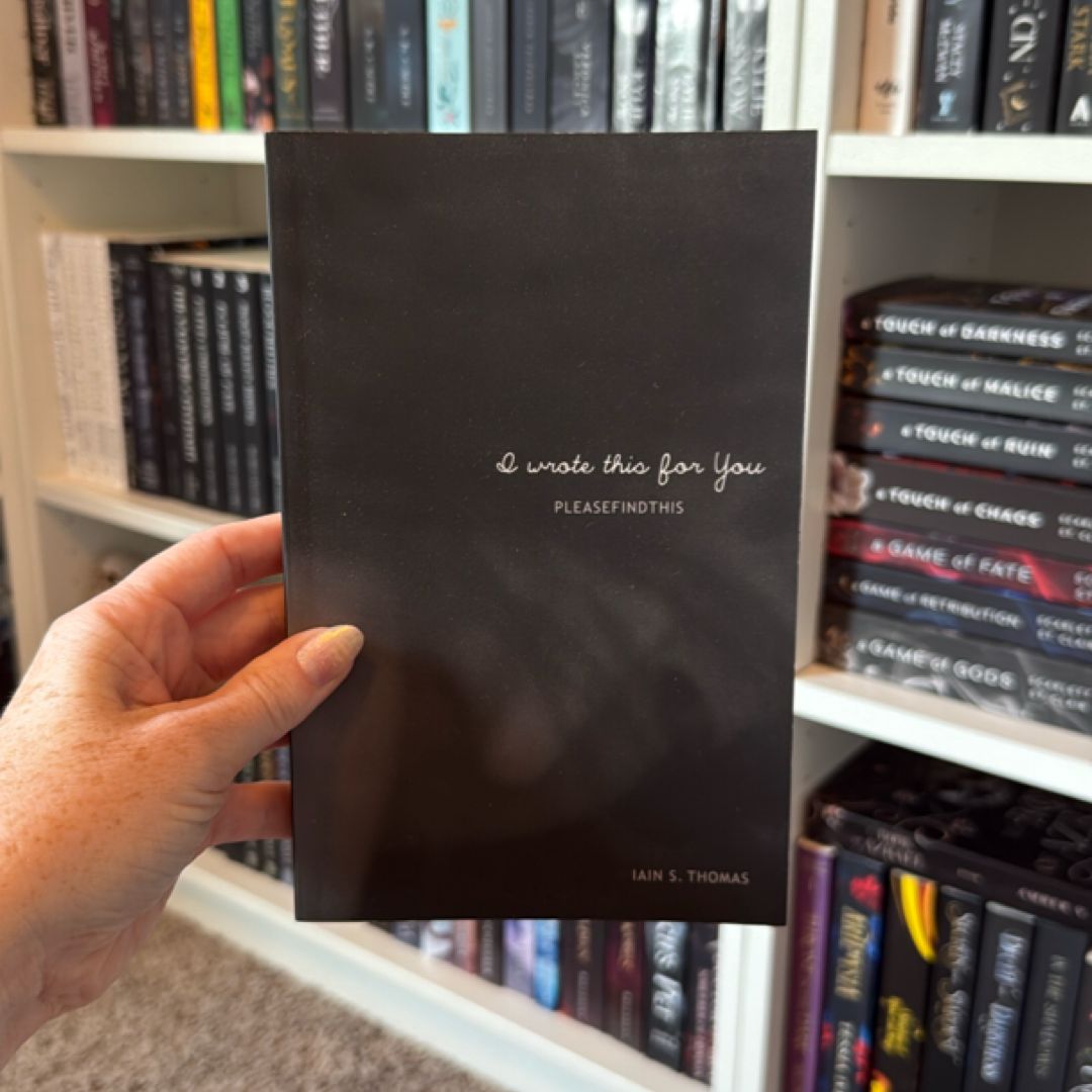 I Wrote This for You