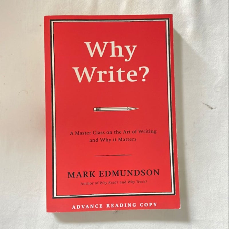 Why Write?