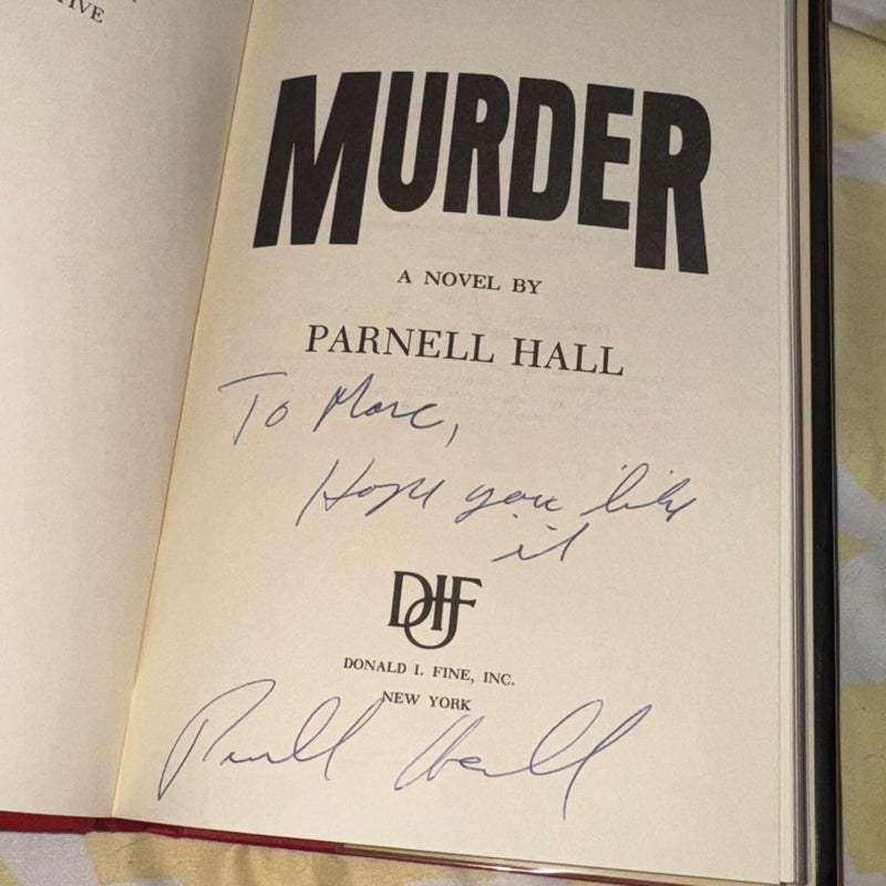 Murder SIGNED 