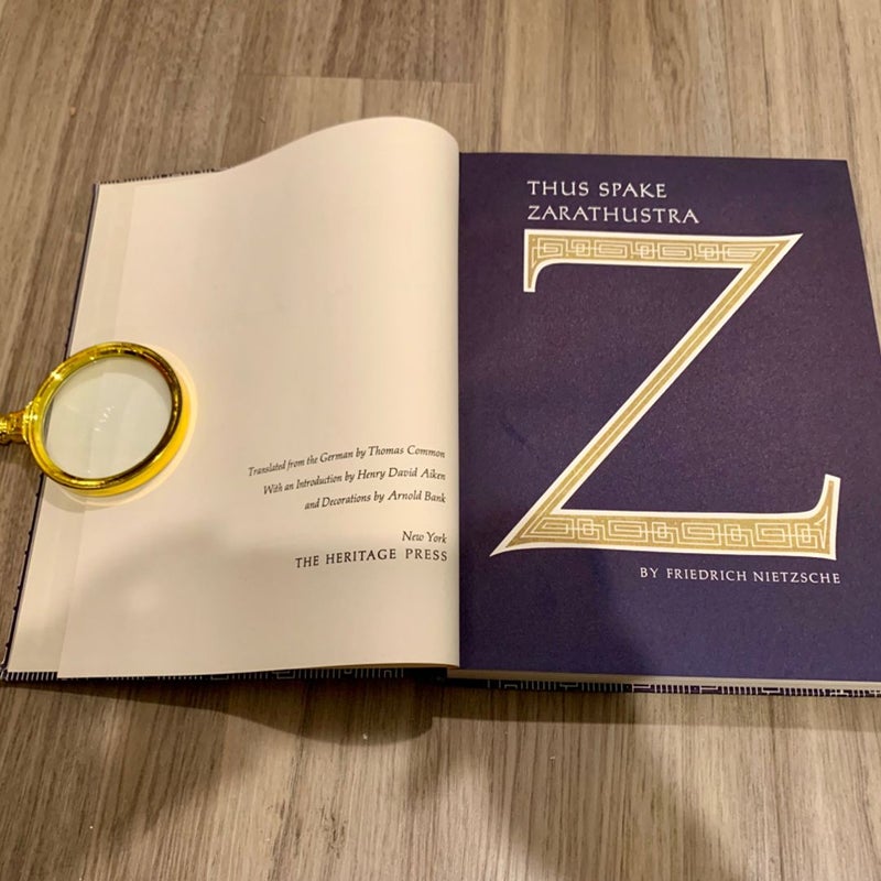Thus Spake Zarathustra