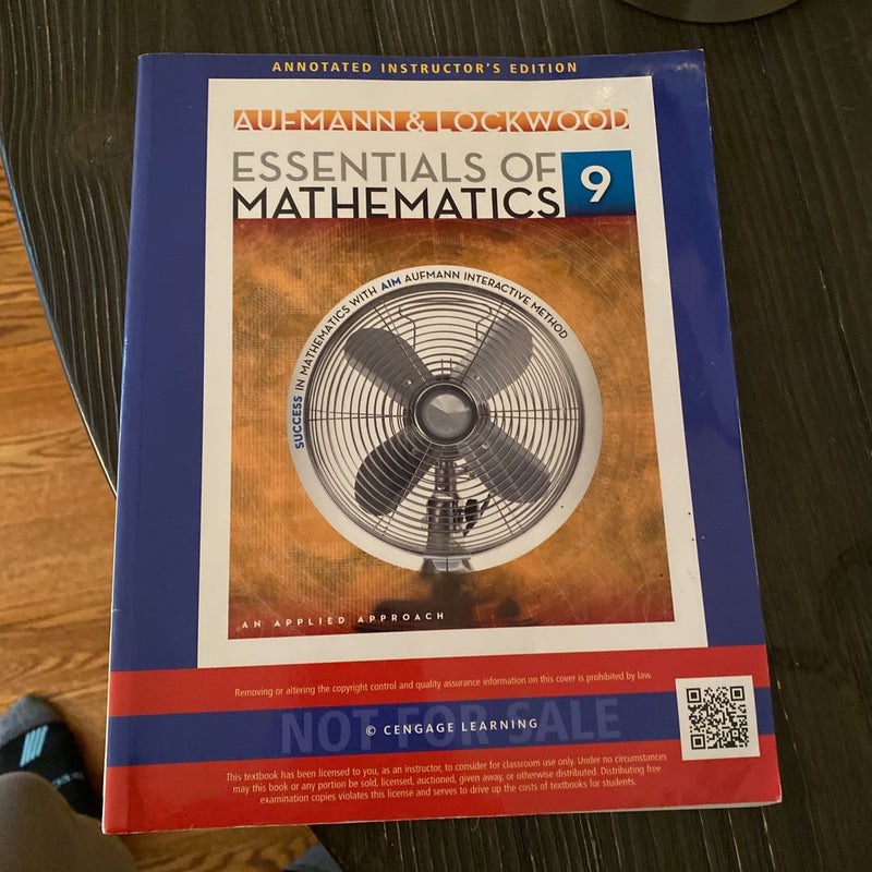 Contemporary Mathematics for Business and Consumers, 9th