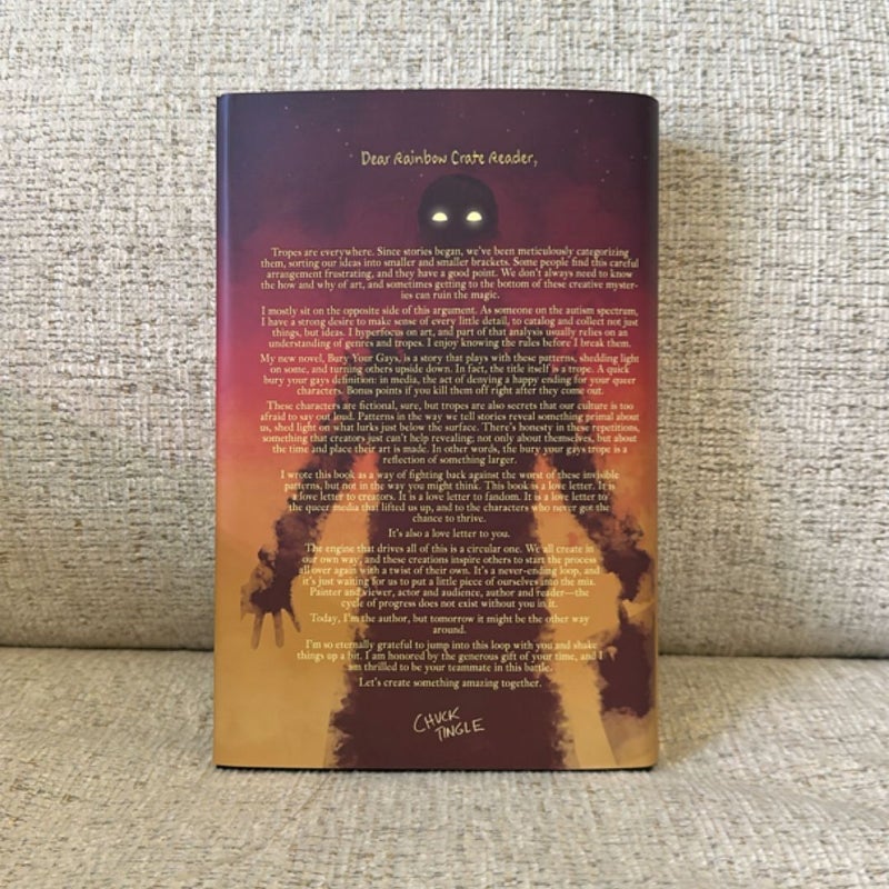 Bury Your Gays, Rainbow Crate Edition, Signed Book Plate **New/Never Read** 