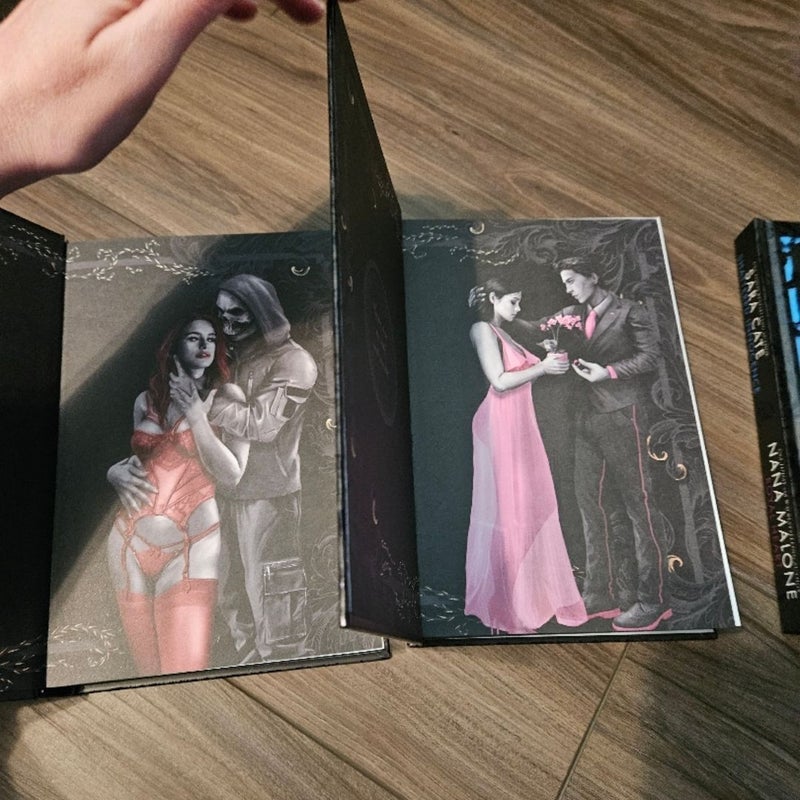 Black Rose Auction Kickstarter digitally signed hardbacks