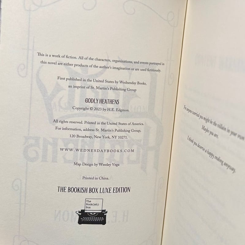 Godly Heathens a Novel (the Ouroboros, 1)