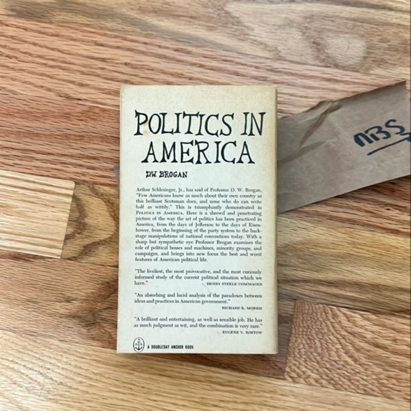Politics in America 