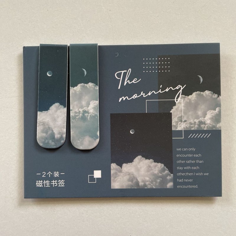 🔖 *Morning* Magnetic Bookmark Set