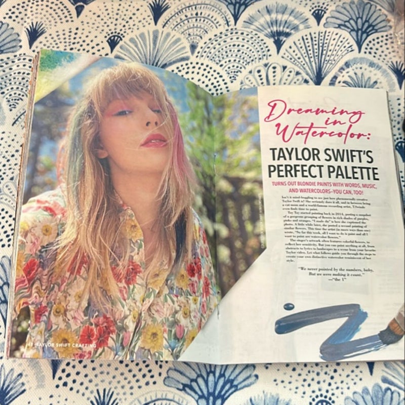 Taylor Swift at home crafting guide 