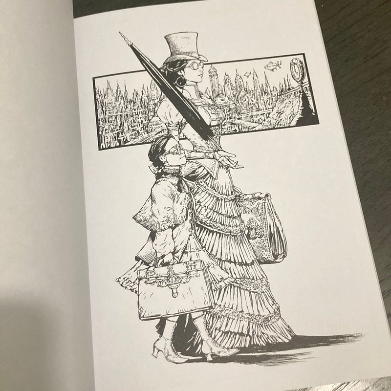 Lady Mechanika Steampunk Coloring Book Vol 2