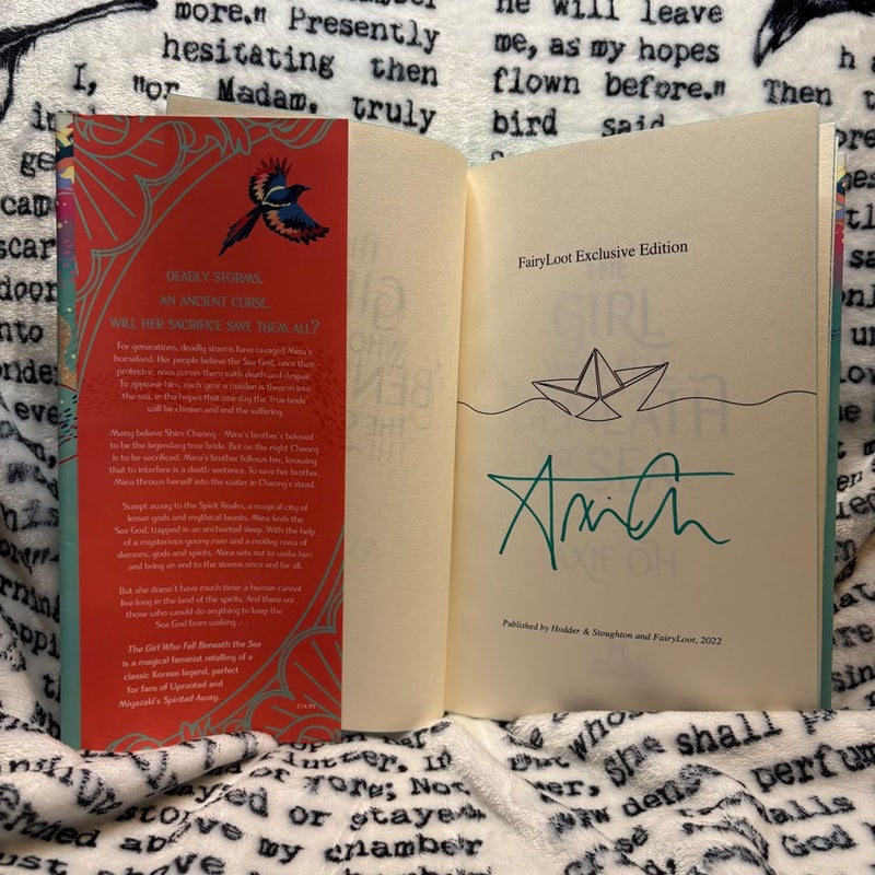 The Girl Who Fell Beneath the Sea: Fairyloot Edition