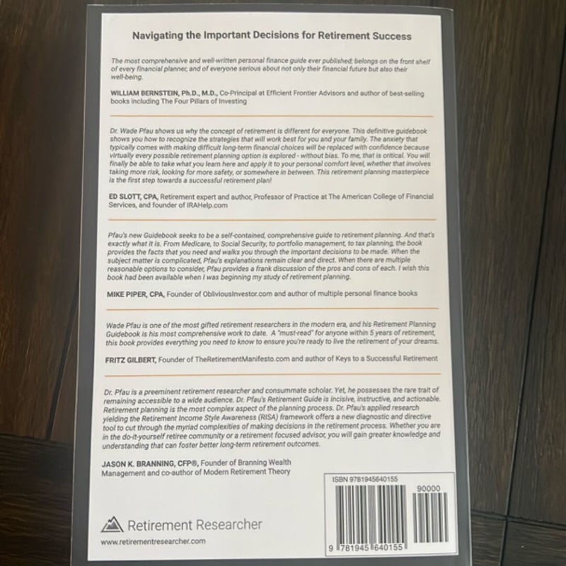 Retirement Planning Guidebook