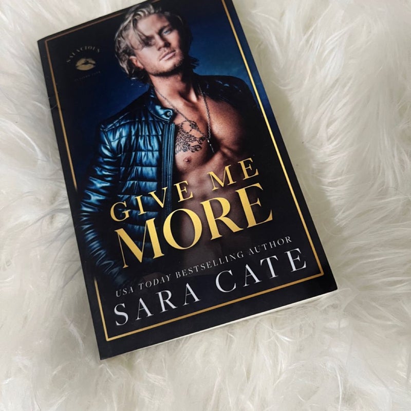OOP Give Me More by Sara Cate (Model Cover) #3