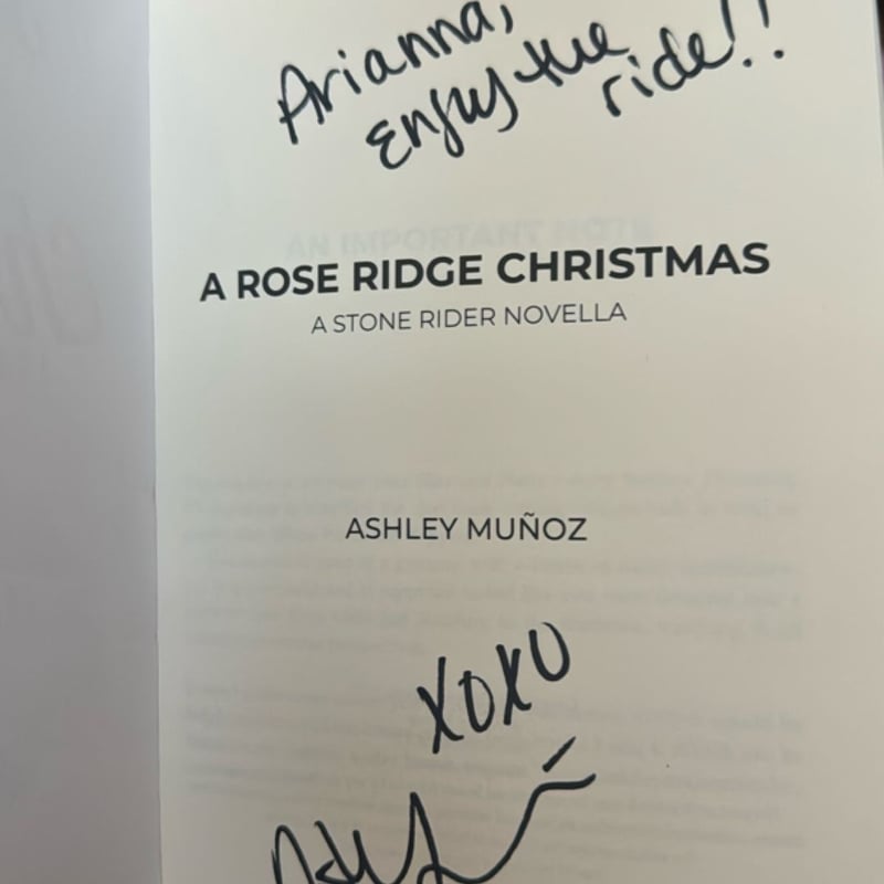 A Rose Ridge Christmas by Ashley Munoz, Paperback | Pangobooks