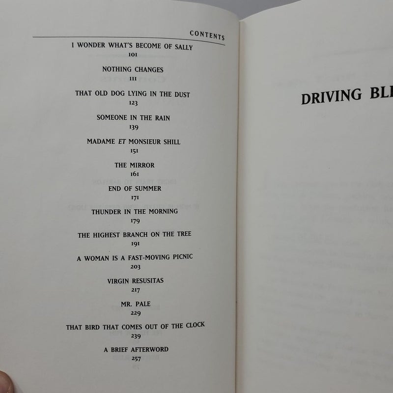 Driving Blind - first edition