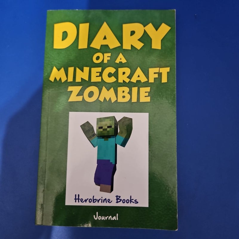 Diary of a Minecraft Zombie Writing Journal