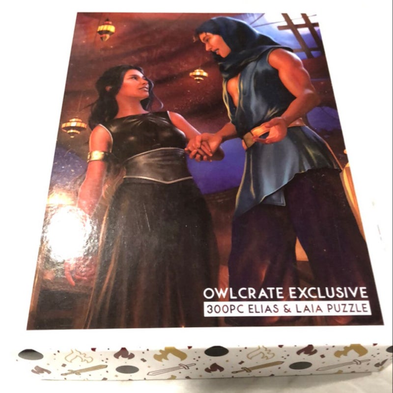 Owlcrate Elias and Laia puzzle