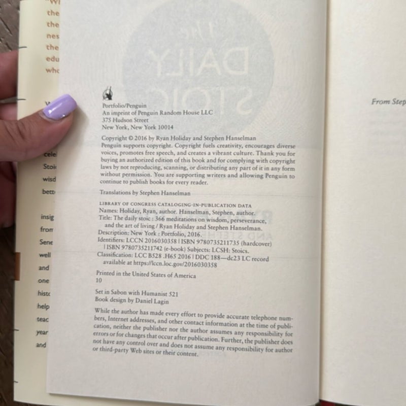 The Daily Stoic