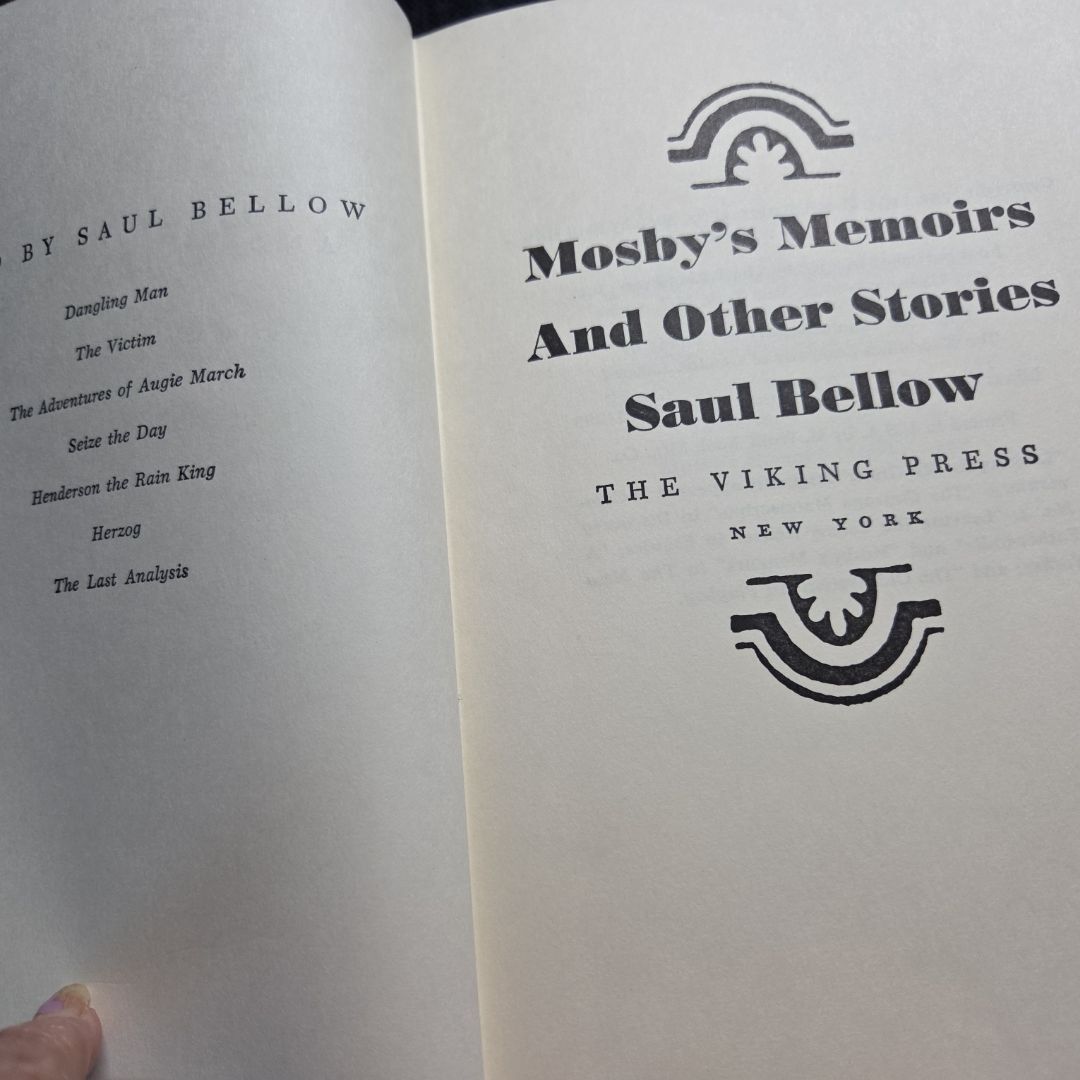 Mosbey's Memoirs and Other Stories