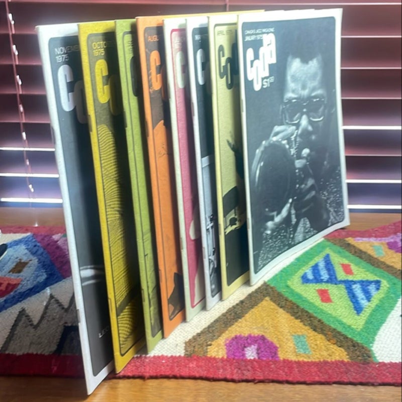 Coda 1975 lot (8 volumes, incomplete)