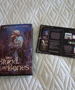 Your Blood, My Bones by Kelly Andrew Owlcrate Exclusive Signed