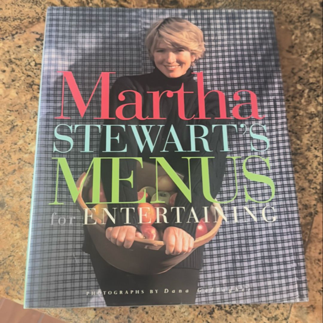 Martha Stewart's Menus for Entertaining