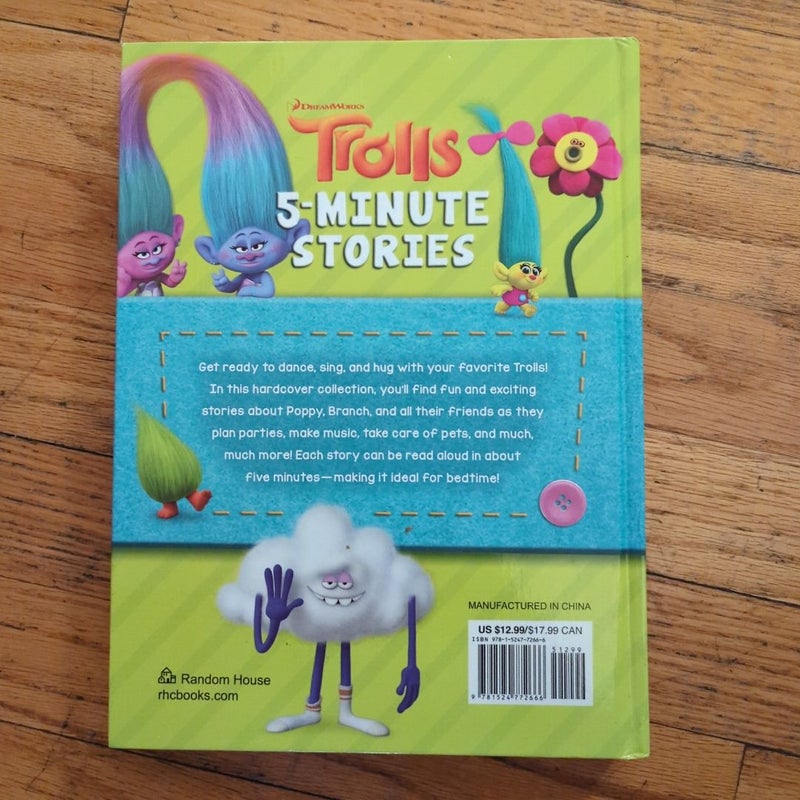 Trolls 5-Minute Stories (DreamWorks Trolls)