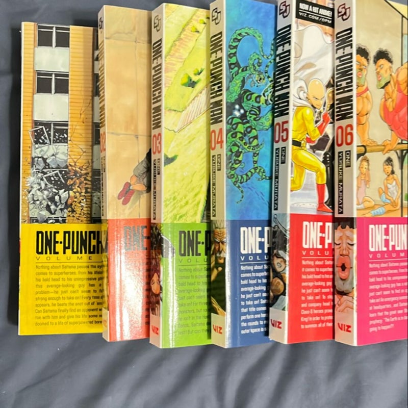 One-Punch Man, Vol. 1-6