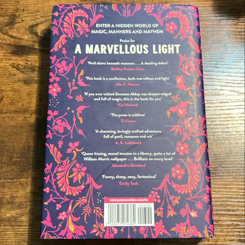 A Marvellous Light - Waterstones signed edition  