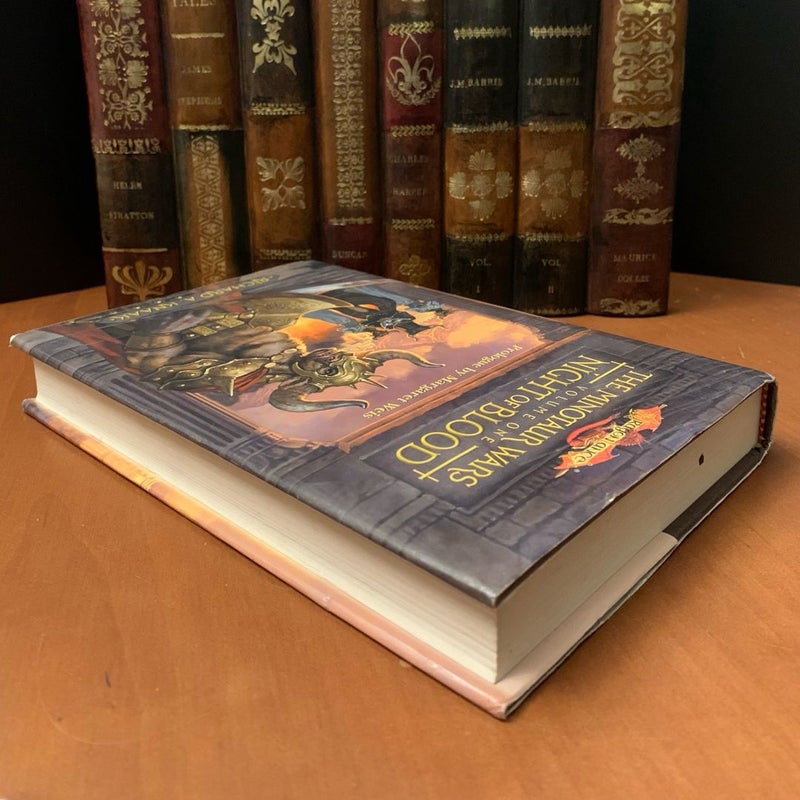 DragonLance: Night of Blood, Minotaur Wars 1, First Edition First Printing
