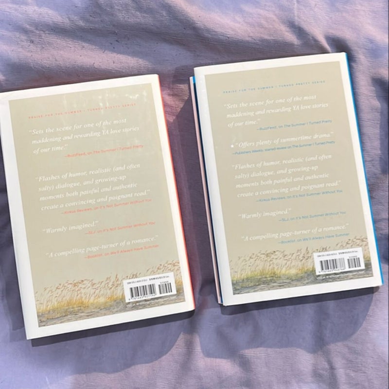 The Summer I Turned Pretty Series - Books 1 & 2