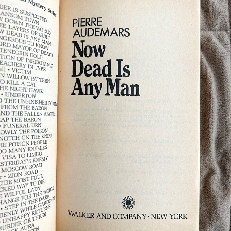 Now Dead Is Any Man   2126