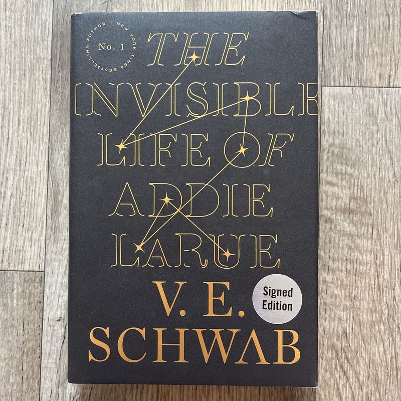 The Invisible Life of Addie Larue Signed Edition