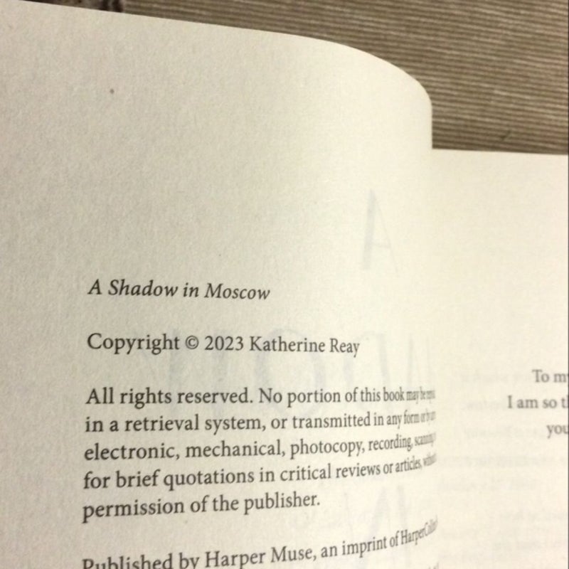 A Shadow in Moscow